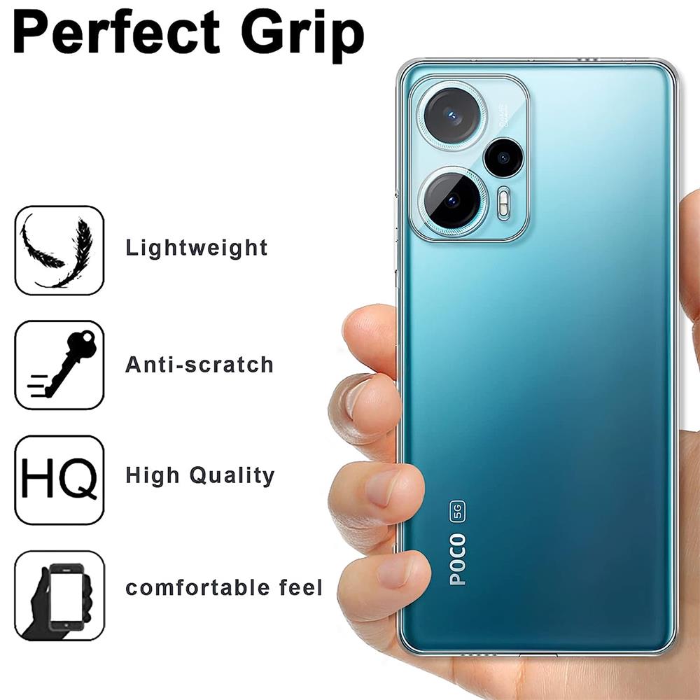 Zero für Xiaomi Poco F5 5G in Transparent
