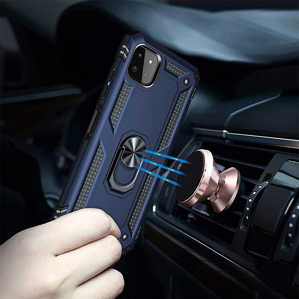 Army Case für Samsung Galaxy A22 5G in Blau
