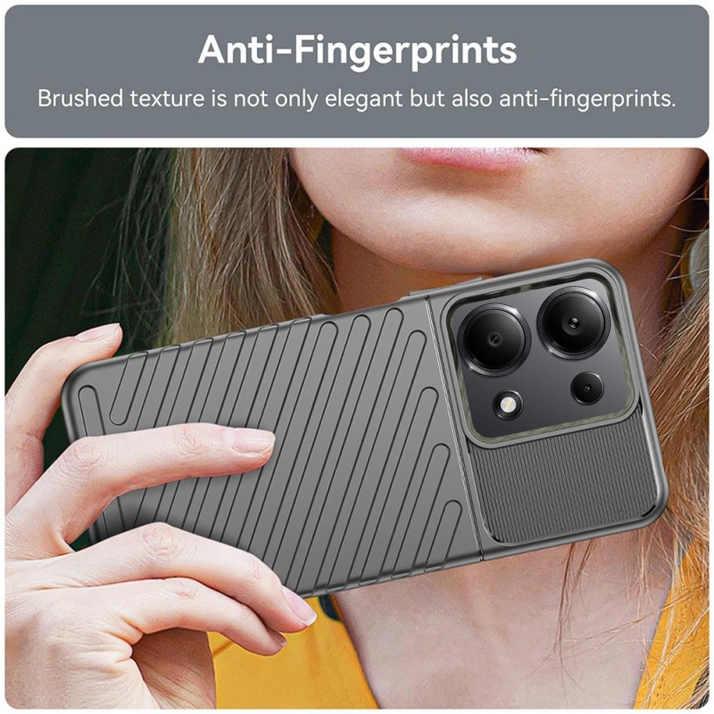 Thunder Case für Xiaomi Redmi Note 13 Pro 4G in Schwarz