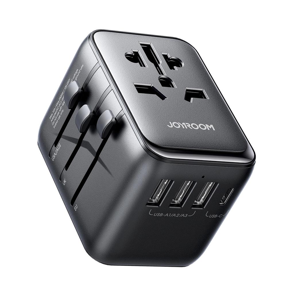 Joyroom Reiseadapter JR-TCW01 in Schwarz