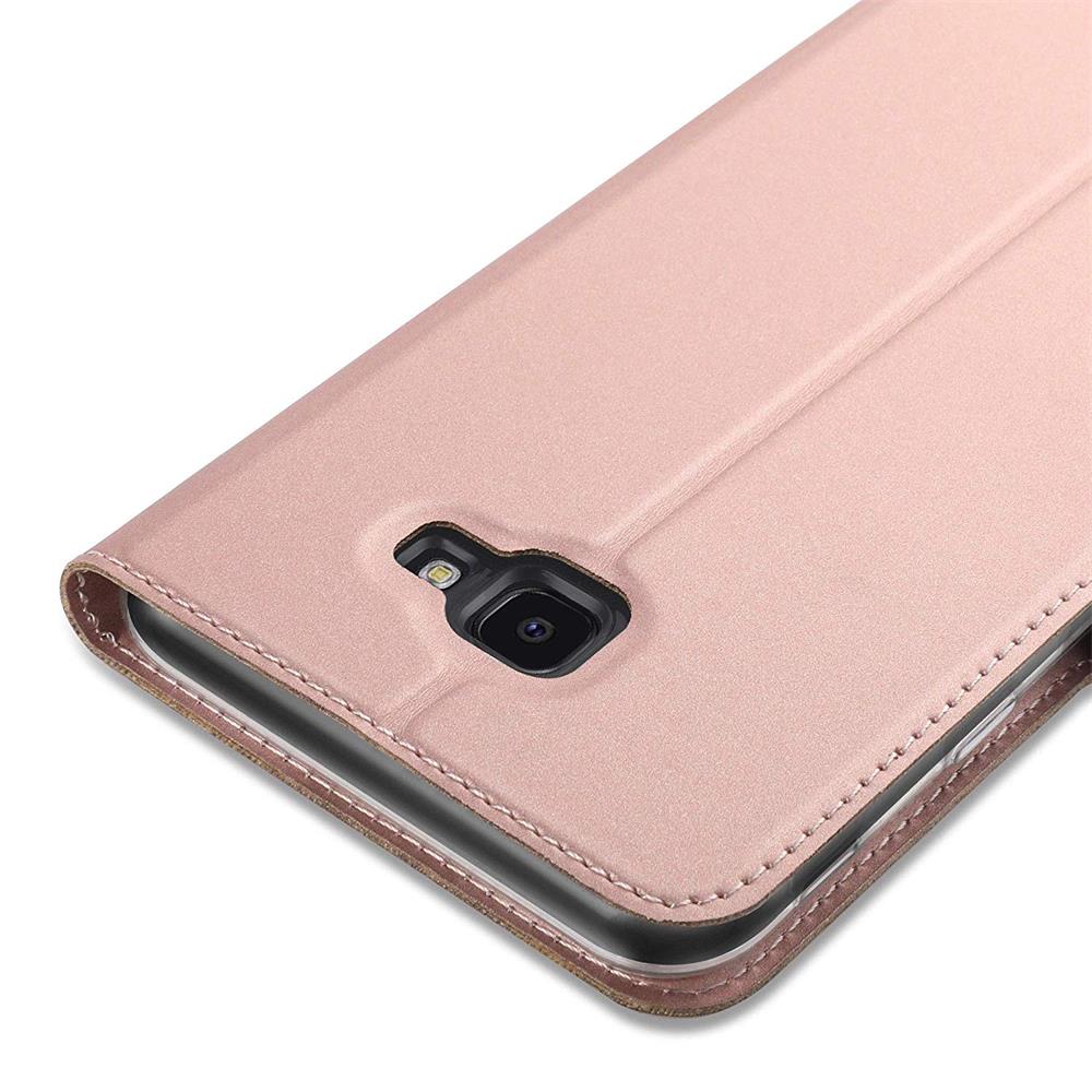 Electroplated Flip für Samsung Galaxy J4 Plus in Rosegold