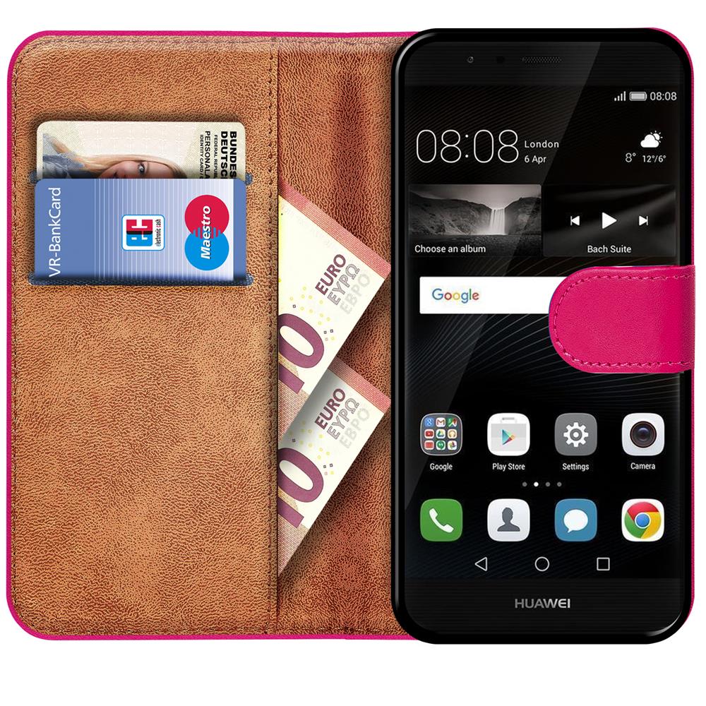 Basic Wallet für Huawei P9 Lite in Pink