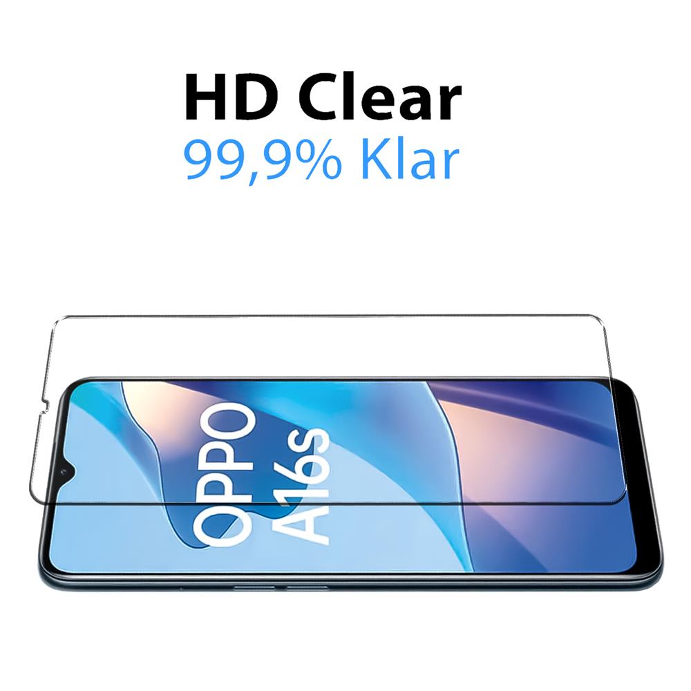 4in1 Glas Set für OPPO A16 / A16s