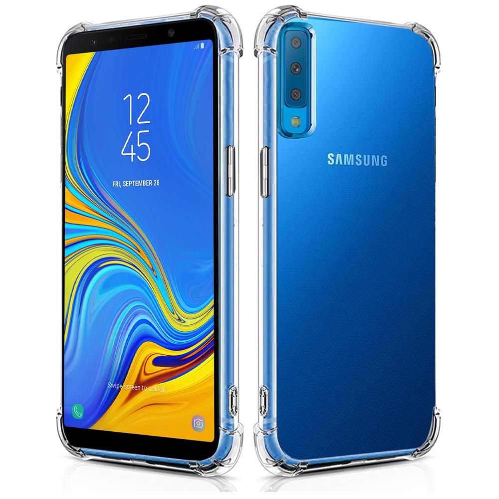 Rugged TPU für Samsung Galaxy A7 2018 in Transparent