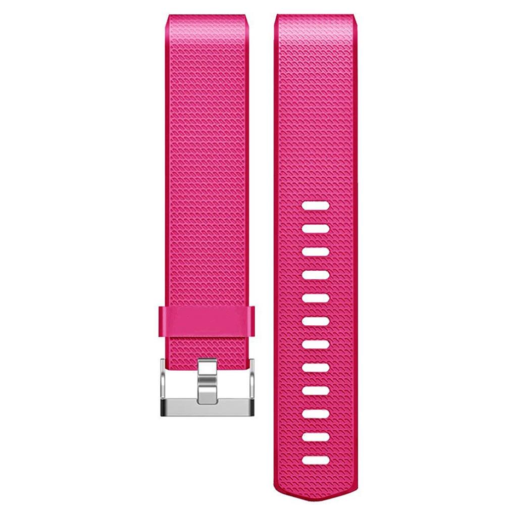 Fitnessarmband TPU für Fitbit Charge 2 - Größe S in Pink