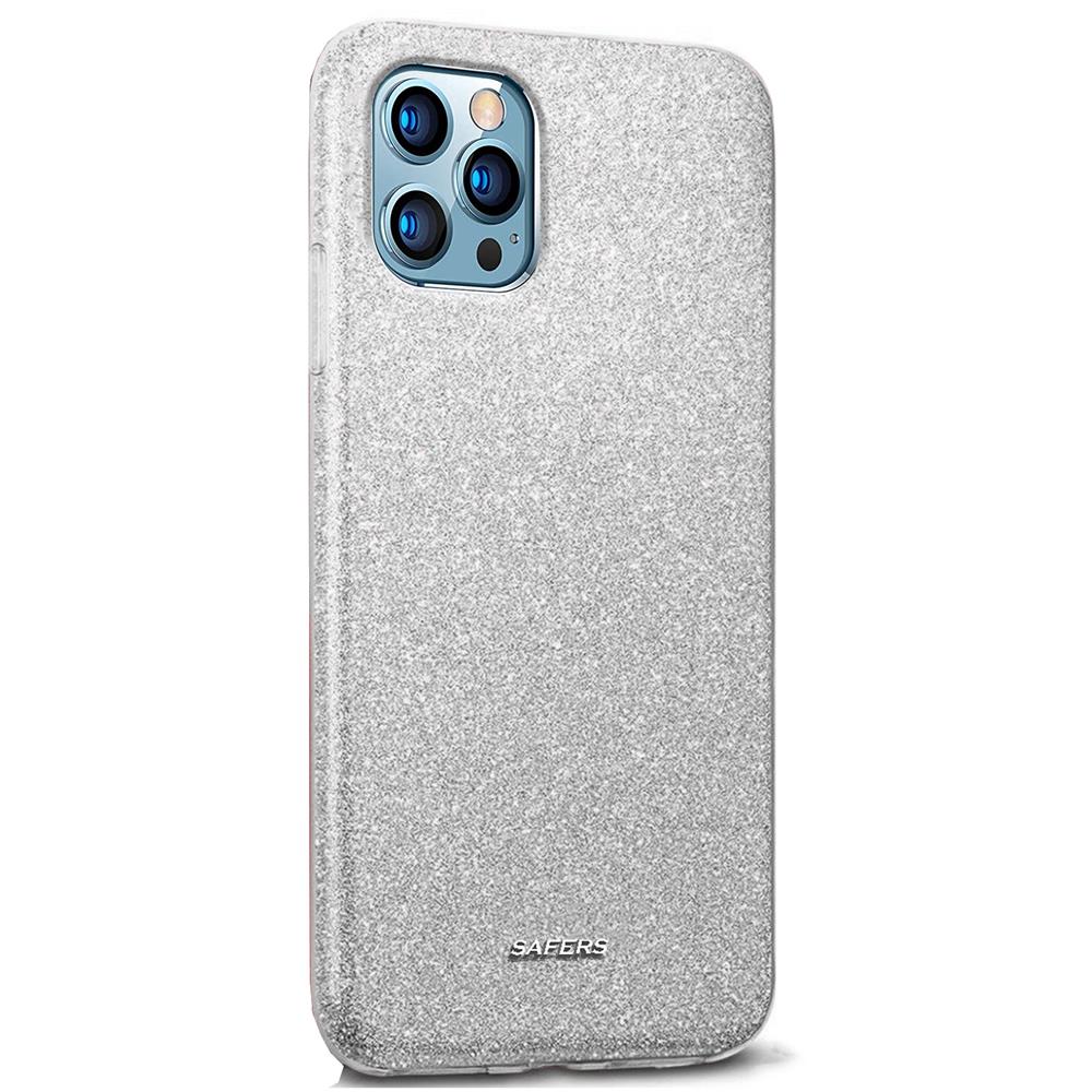 Shiny TPU für Apple iPhone 12 Pro Max in Silber