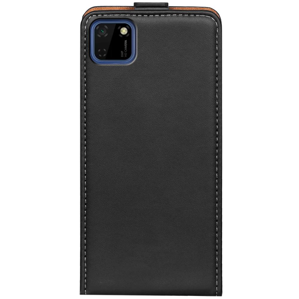 Basic Flip für Huawei Y5p in Schwarz
