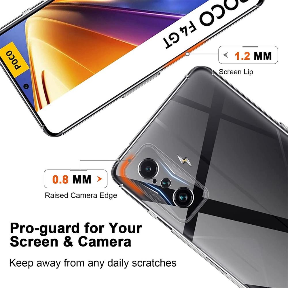 Zero für Xiaomi Poco F4 GT in Transparent