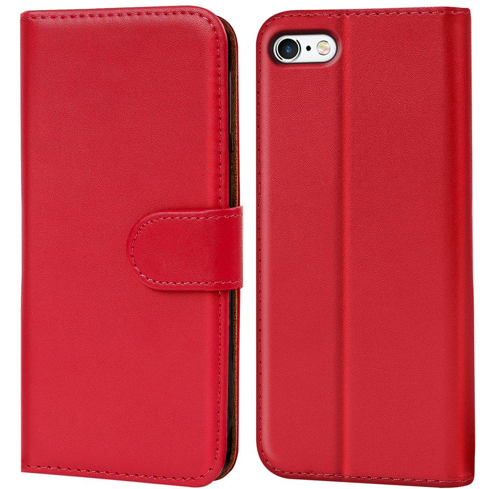 Basic Wallet für Apple iPhone 6 Plus / 6S Plus in Rot