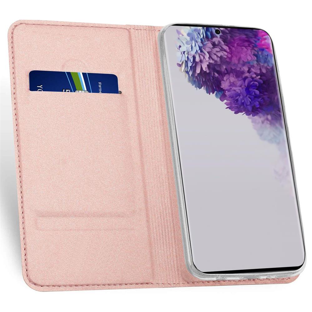 Electroplated Flip für Samsung Galaxy S20 Ultra in Rosegold