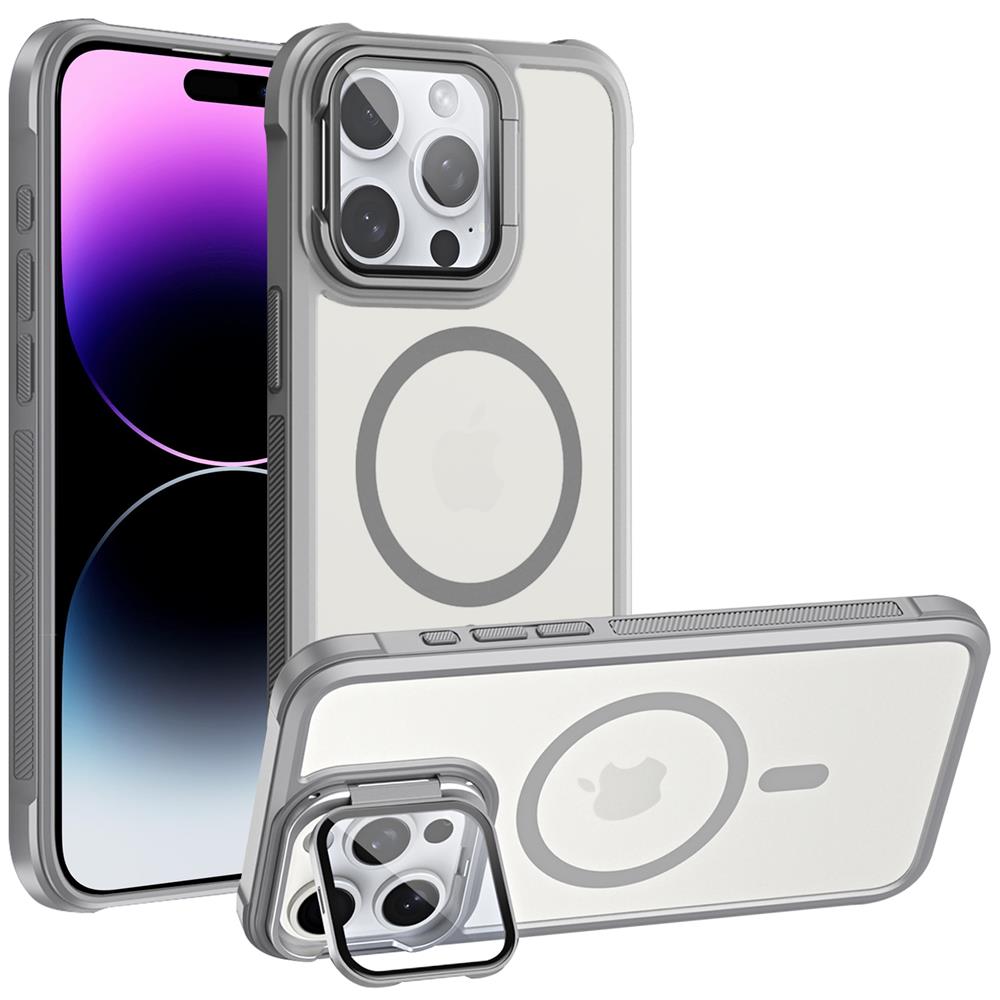 Colour Magsafe für Apple iPhone 14 Pro Max in Grau