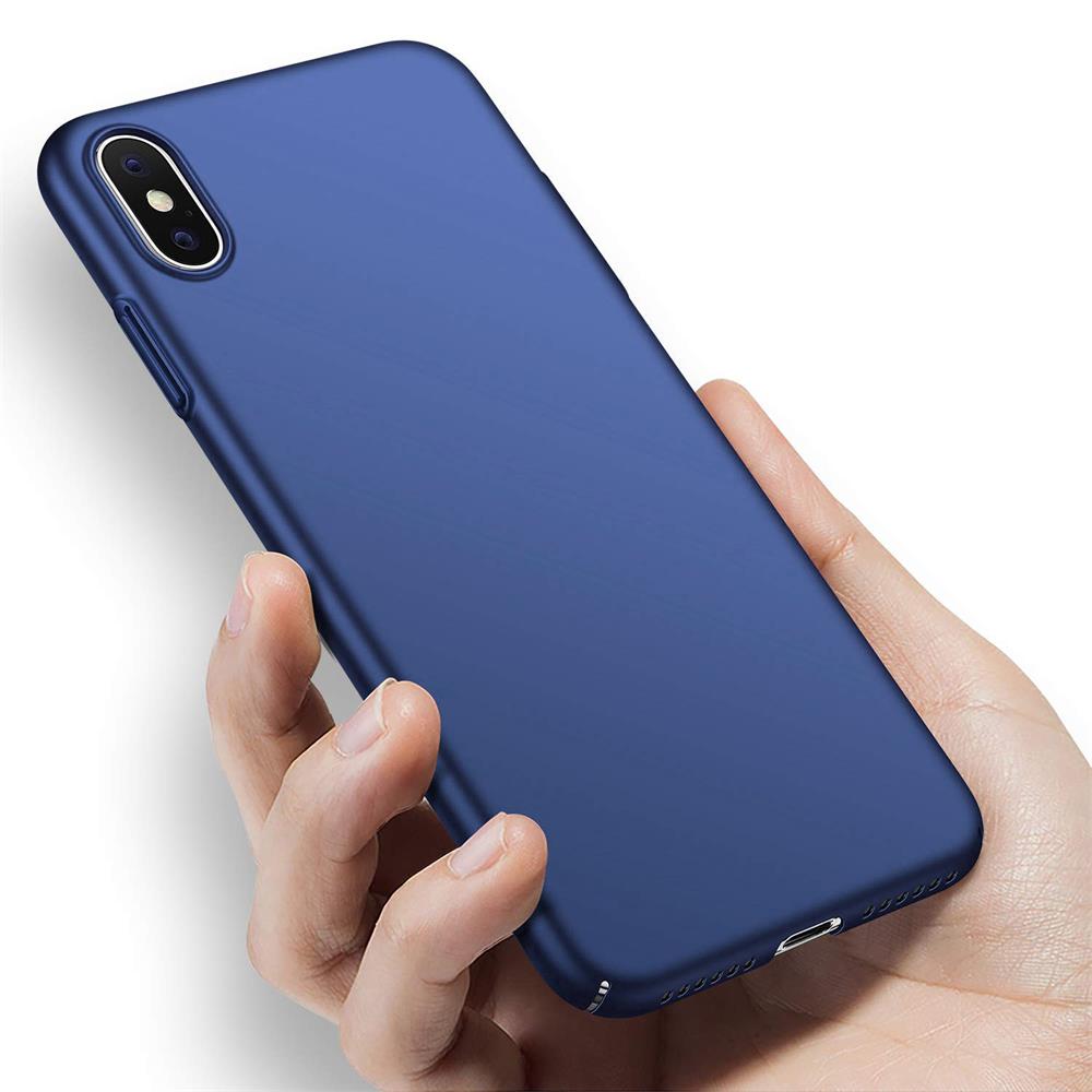 Classic Plain für Apple iPhone XS Max in Blau