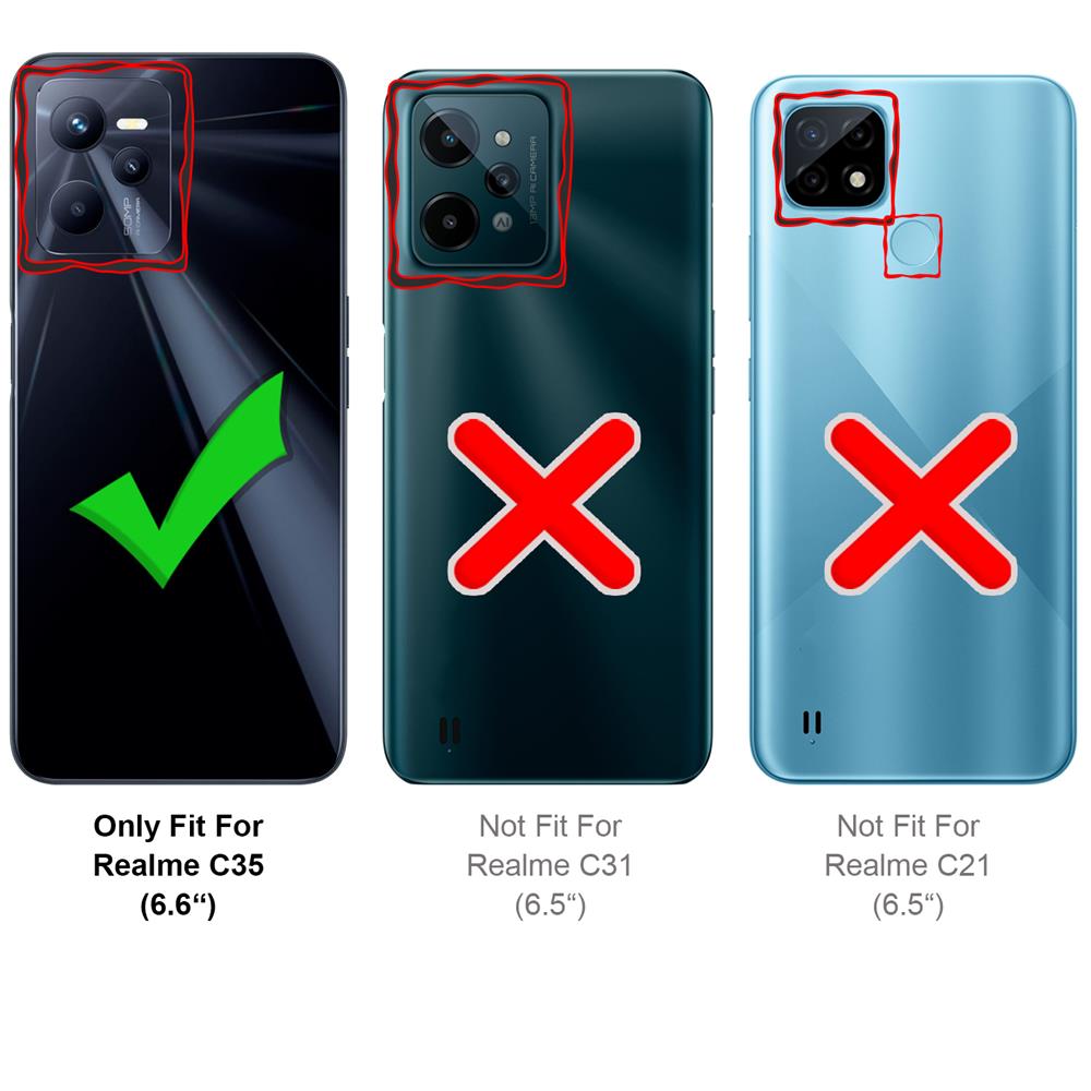 Glas 2in1 für Realme C35