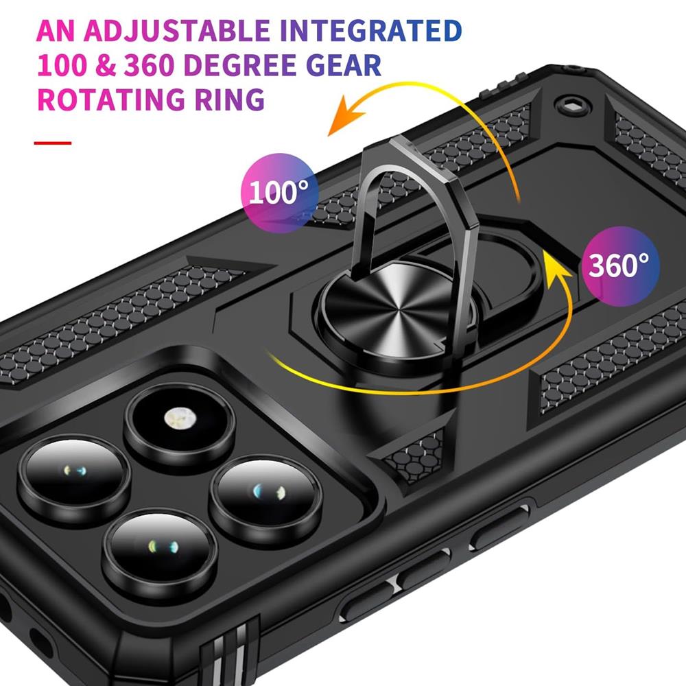 Army Case für Xiaomi 14T Pro in Schwarz