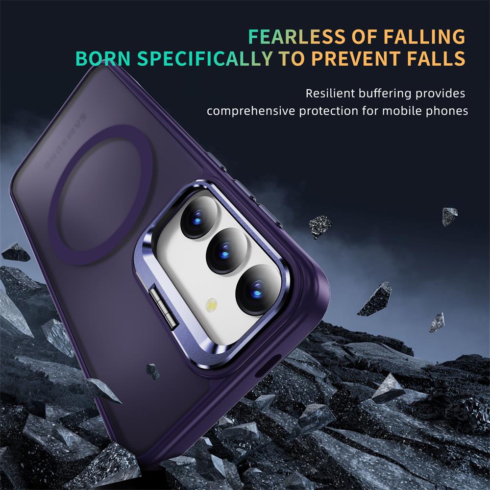 Skin MagSafe für Samsung Galaxy S24 Plus in Violett