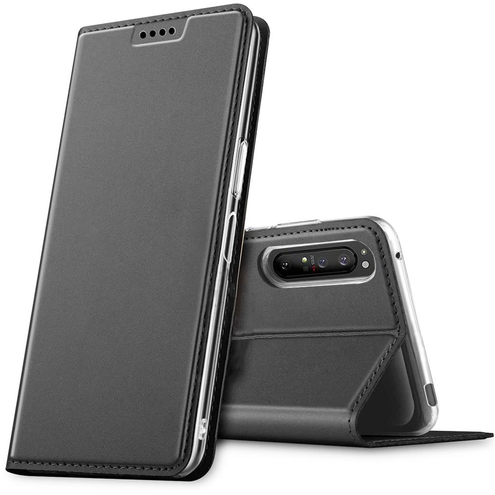 Electroplated Flip für Sony Xperia 5 II in Schwarz