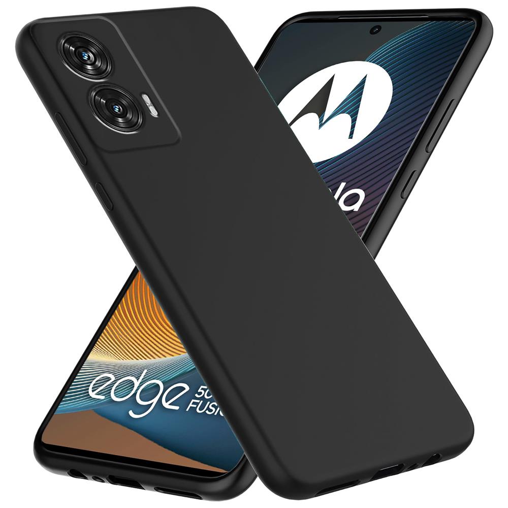Classic TPU für Motorola Edge 50 Fusion in Schwarz