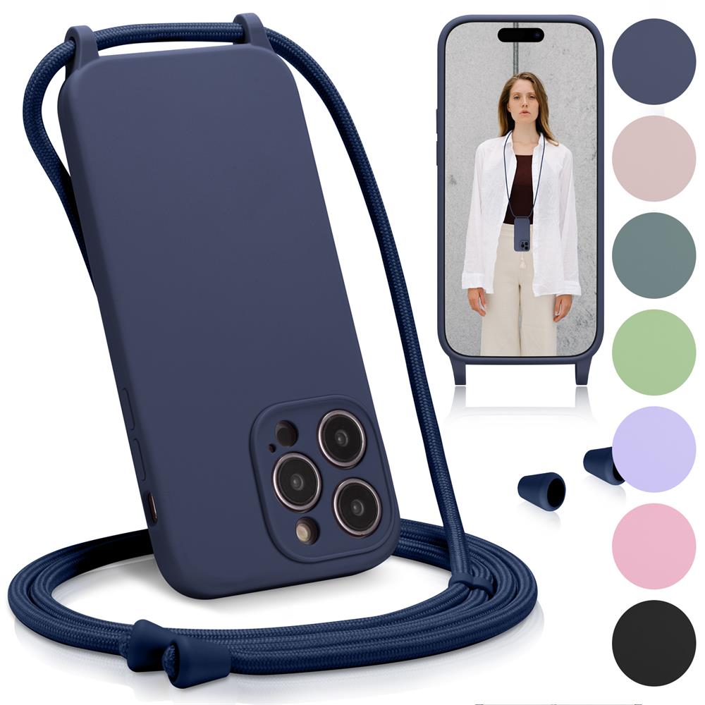 Connect Case Colour inkl. Kette für Apple iPhone 15 Pro Max