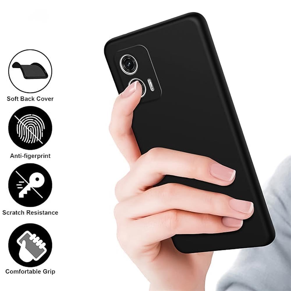 Classic TPU für Motorola Moto G34 5G in Schwarz
