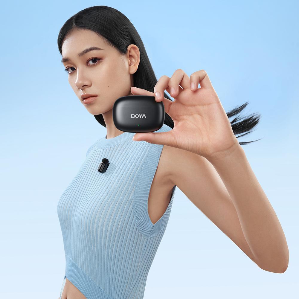 Mikrofon - BOYA mini in Schwarz