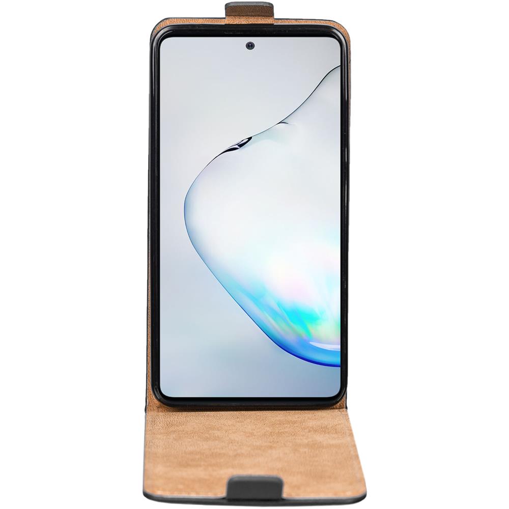Basic Flip für Samsung Galaxy Note 10 Lite in Schwarz