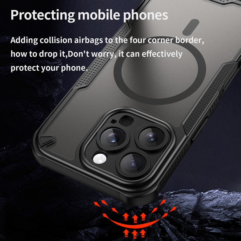 Defender Case für Apple iPhone 16 Pro Max in Schwarz
