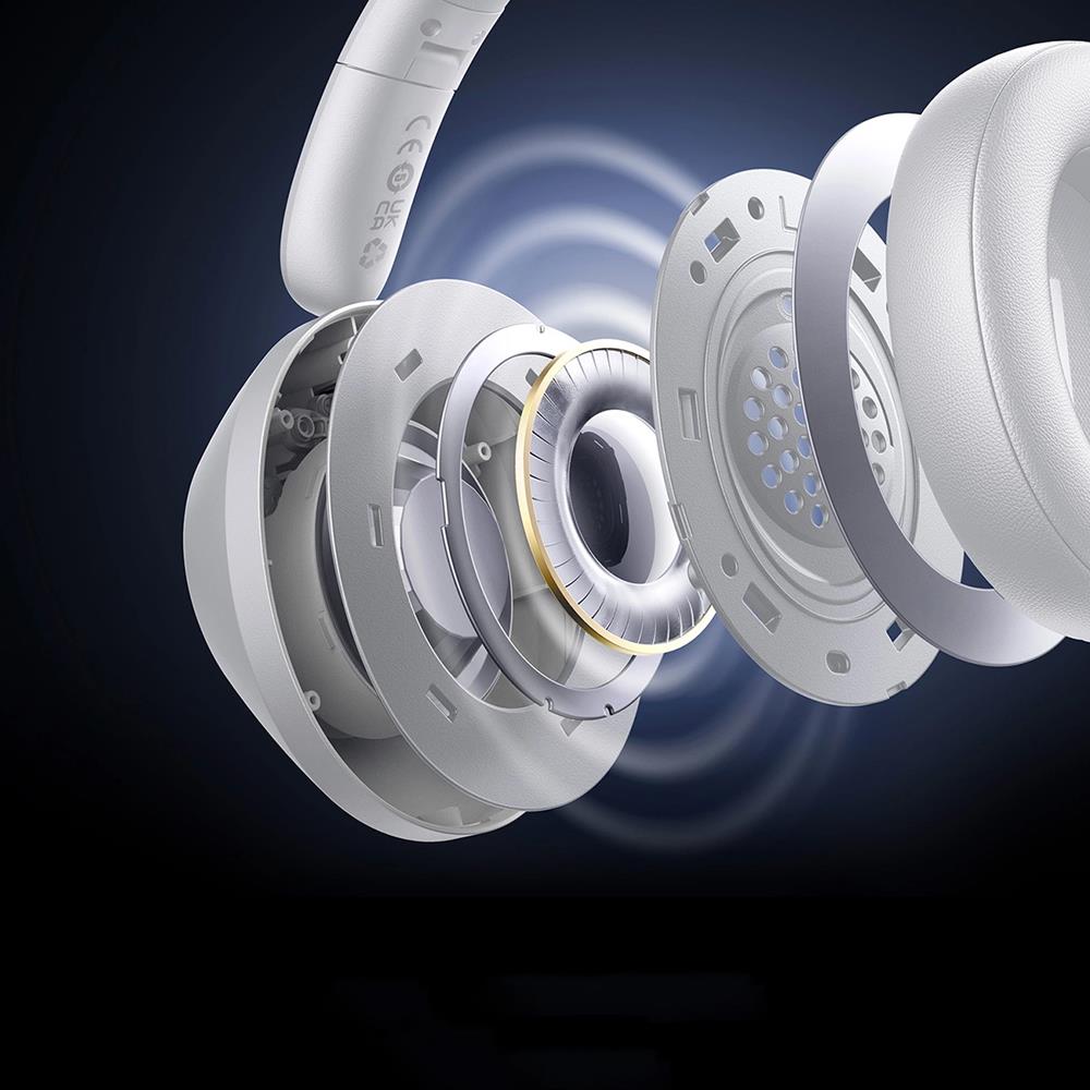 Baseus Body Shaking Wireless Kopfhörer in Weiss