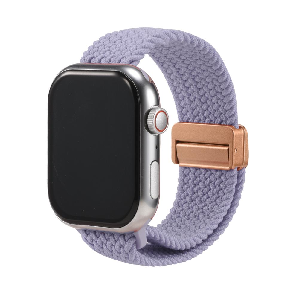 Loop Nylonarmband für Apple Watch 1-11/SE1-3/Ultra1-3 - 42/44/45/49mm in Nebelviolett - Universal
