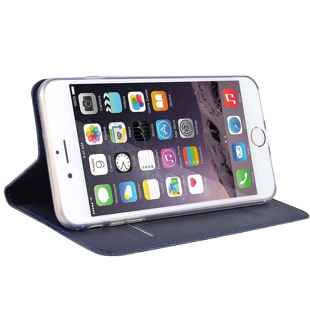 Electroplated Flip für Apple iPhone 7 Plus / 8 Plus in Blau