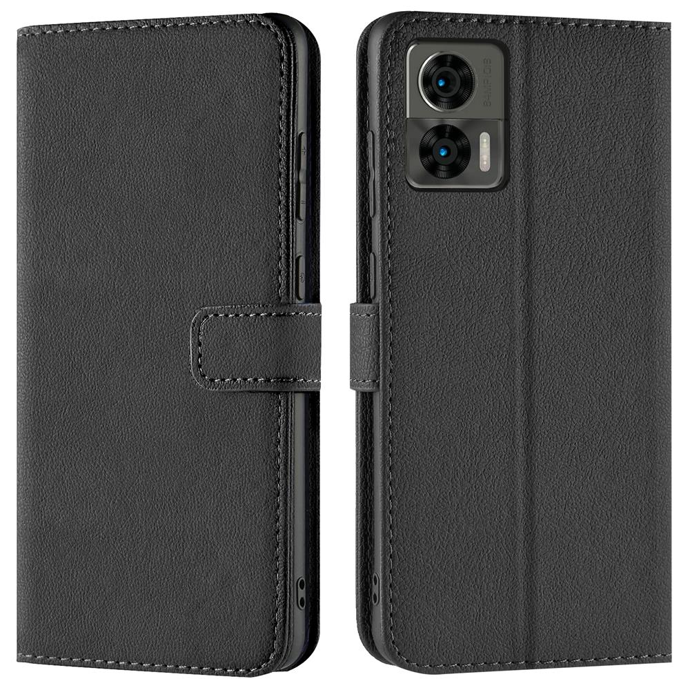 Basic Wallet für Motorola Edge 30 Neo in Schwarz
