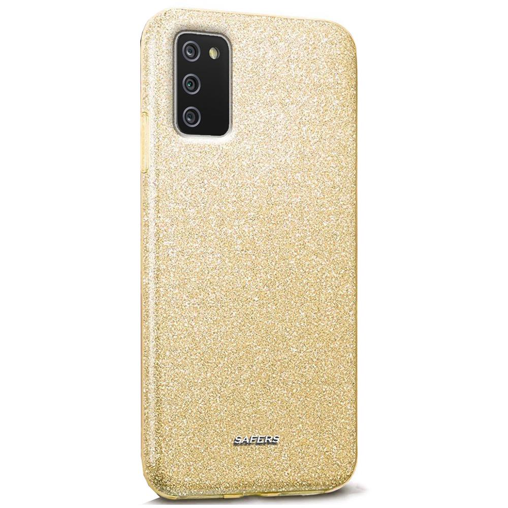 Shiny TPU für Samsung Galaxy A03s in Gold