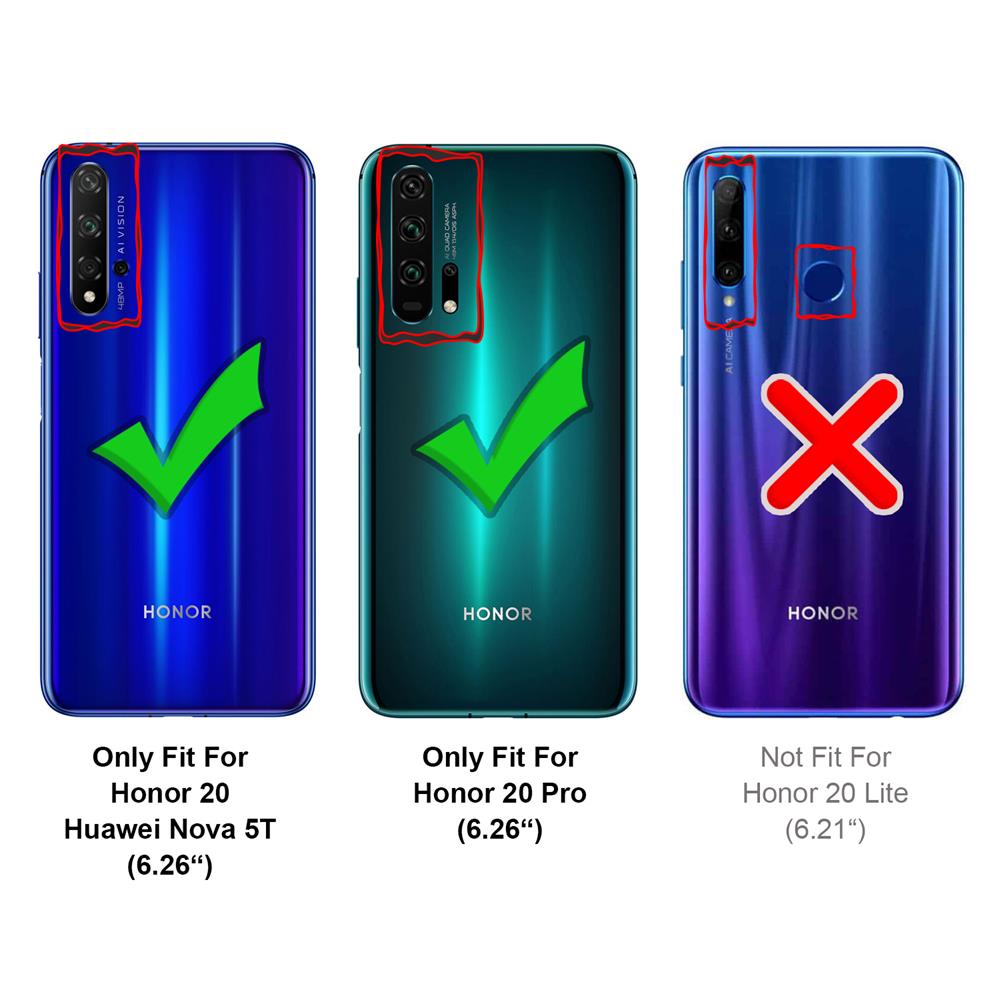 Glas 2in1 für Huawei Nova 5T