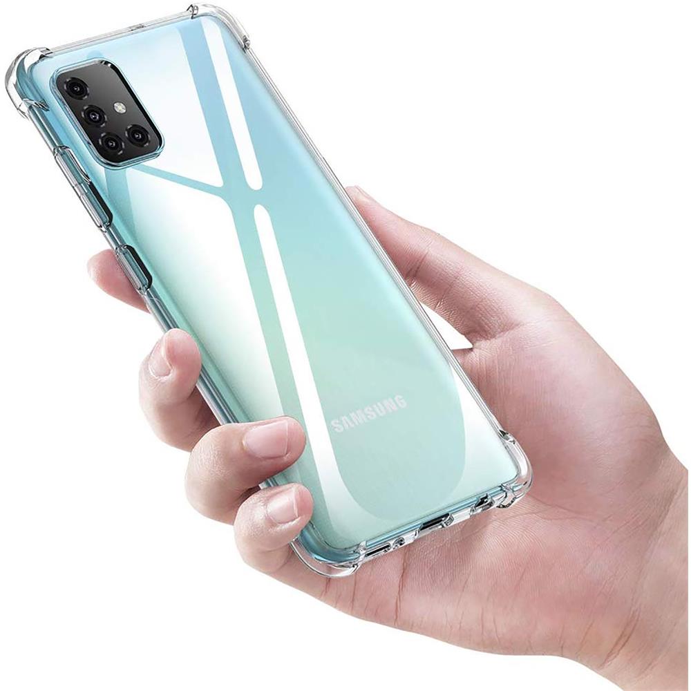Rugged TPU für Samsung Galaxy M30s / M21 in Transparent