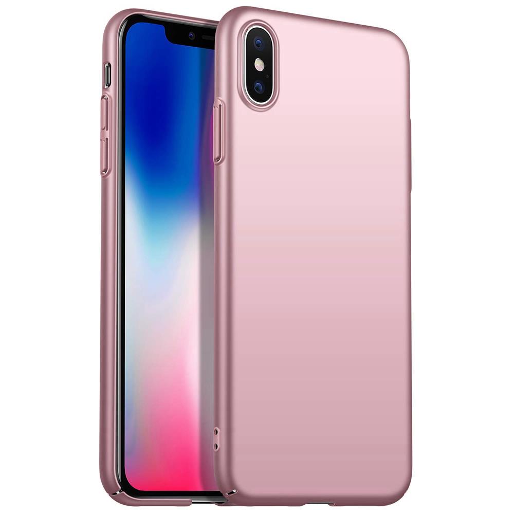 Classic Plain für Apple iPhone XS Max in Rosegold