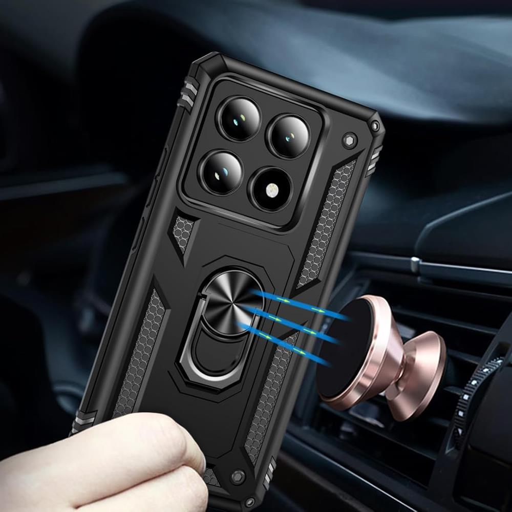 Army Case für Xiaomi 14T Pro in Schwarz