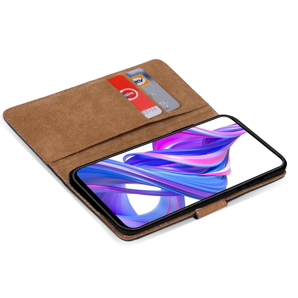 Basic Wallet für Honor 9X Pro in Schwarz