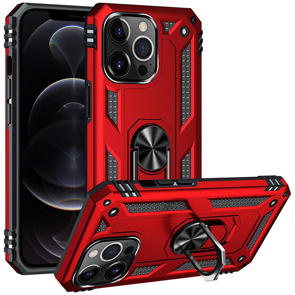 Army Case für Apple iPhone 12 Pro Max in Rot