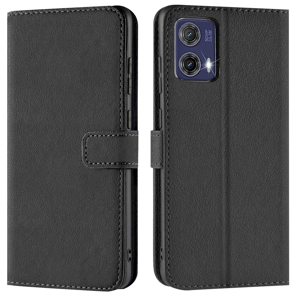 Basic Wallet für Motorola Moto G73 5G in Schwarz