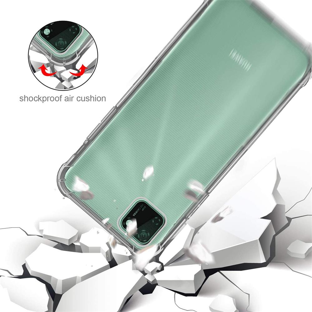 Rugged TPU für Huawei Y5p in Transparent