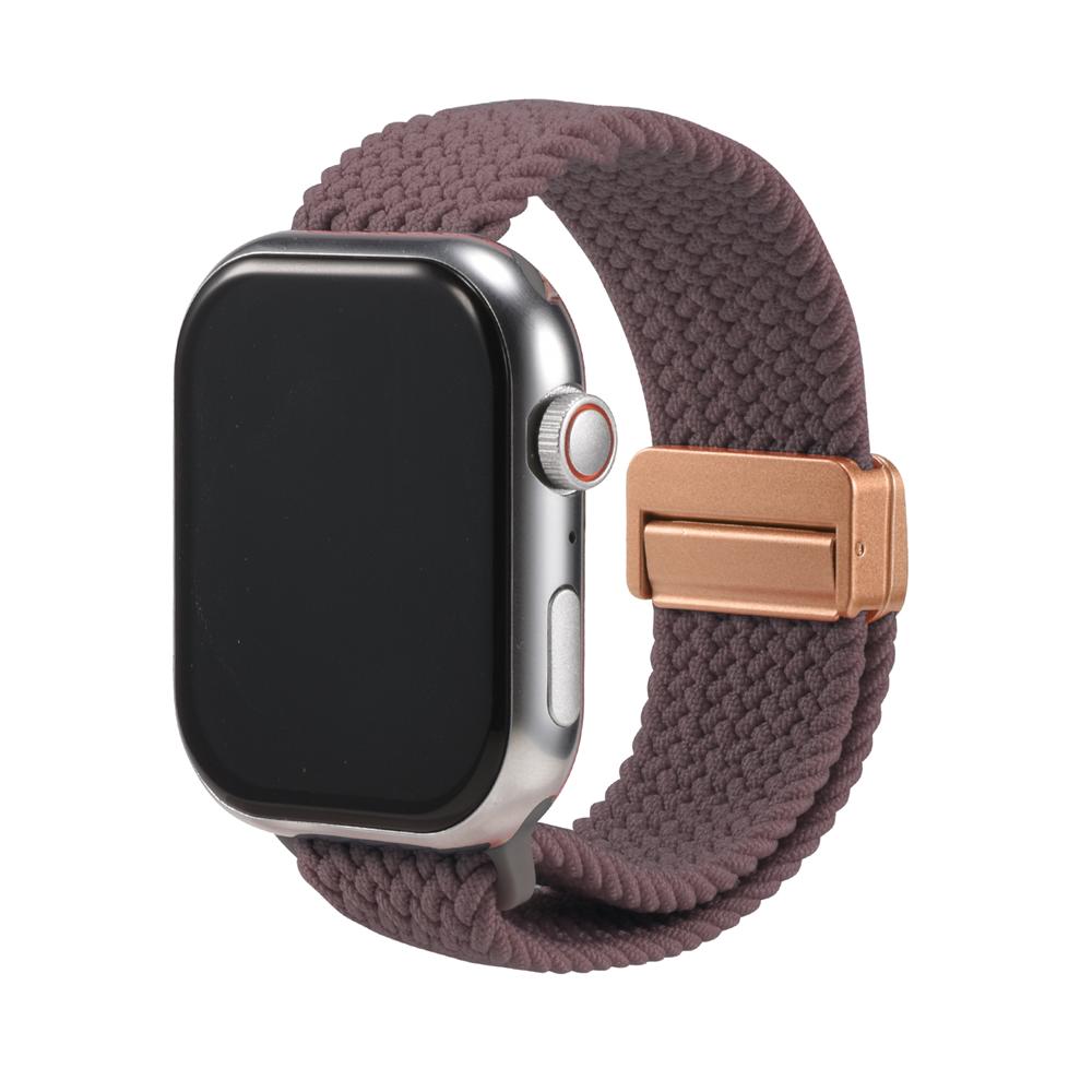Loop Nylonarmband für Apple Watch 1-11/SE1-3/Ultra1-3 - 42/44/45/49mm in Staubviolett - Universal