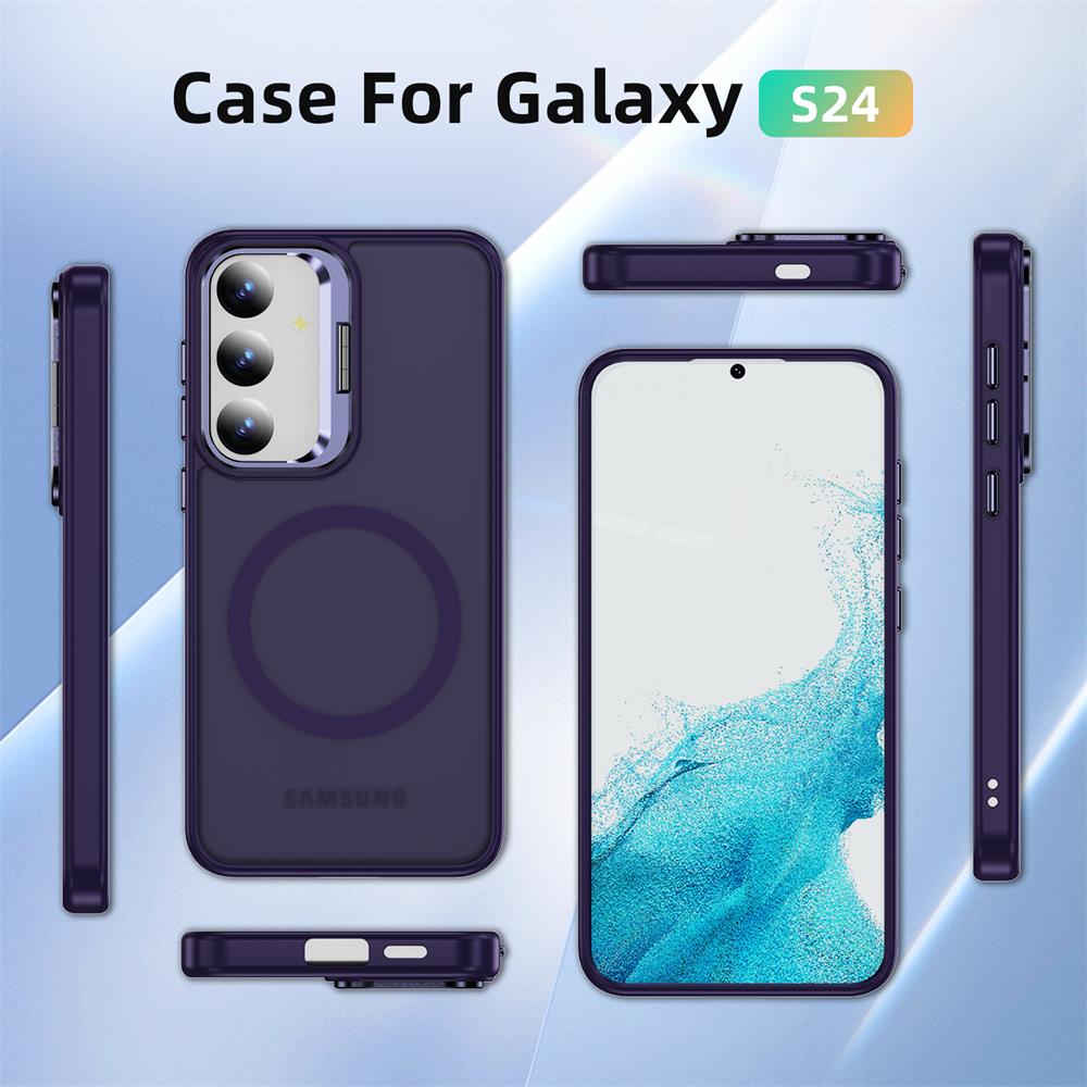 Skin MagSafe für Samsung Galaxy S24 in Violett