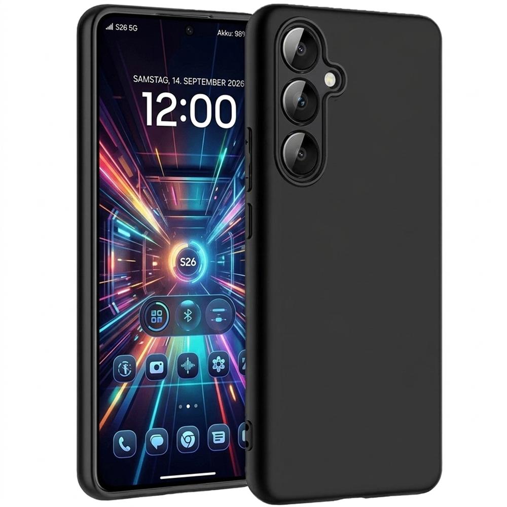 Classic TPU für Samsung Galaxy S26 in Schwarz