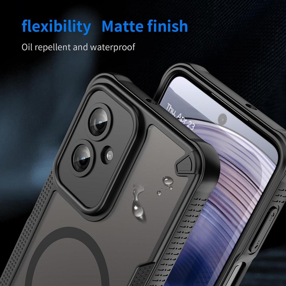 Defender Case für Motorola Moto G55 5G in Schwarz