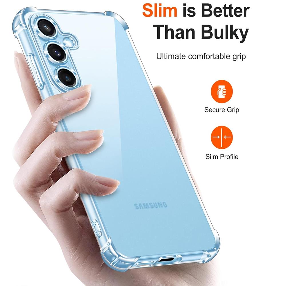 Rugged TPU für Samsung Galaxy S24 FE in Transparent