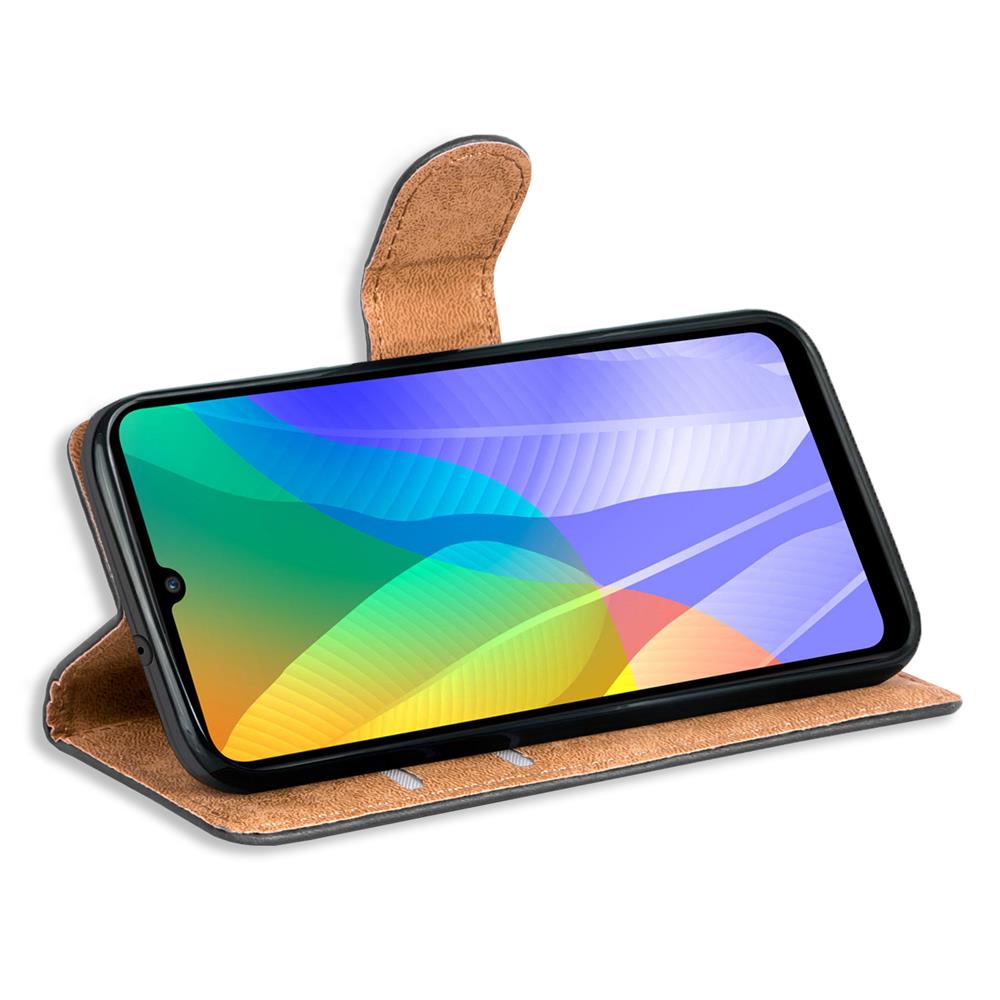 Basic Wallet für Huawei Y6P in Schwarz