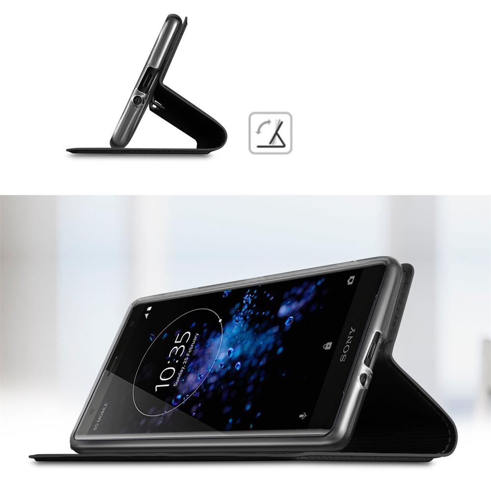 Electroplated Flip für Sony Xperia XZ3 in Schwarz