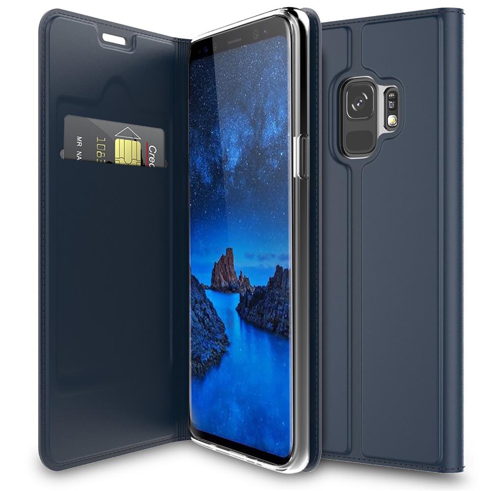 Electroplated Flip für Samsung Galaxy S9 in Blau