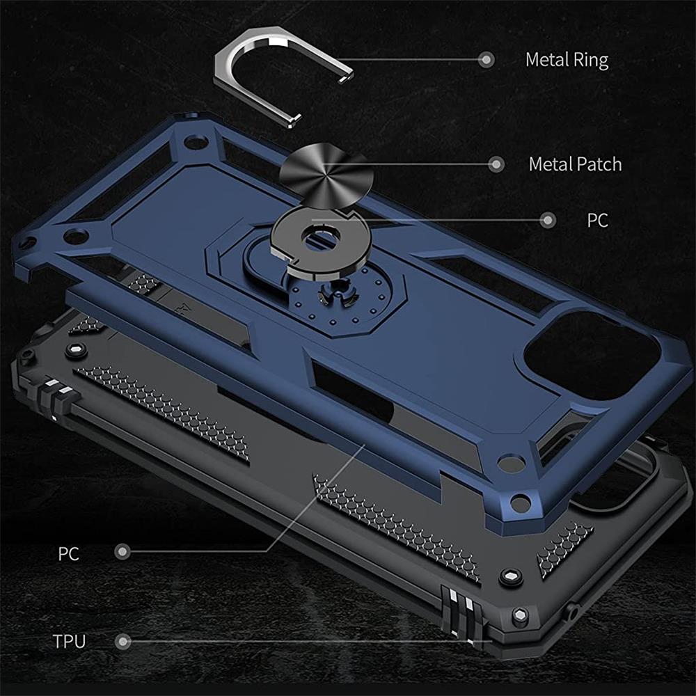 Army Case für Samsung Galaxy A22 5G in Blau