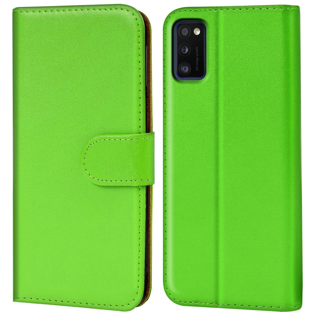 Basic Wallet für Samsung Galaxy A03s in Grün