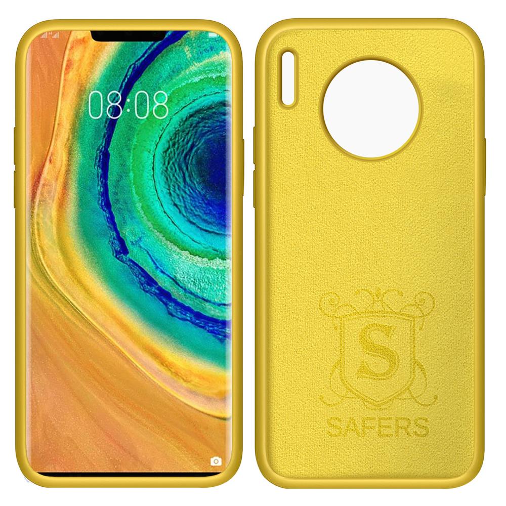 Colour TPU für Huawei Mate 30 Pro in Gelb